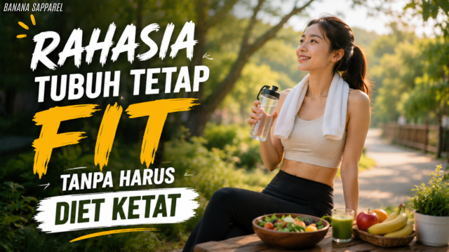 Rahasia Tubuh Tetap Fit Tanpa Harus Diet Ketat