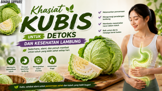 Khasiat Kubis untuk Detoks dan Kesehatan Lambung