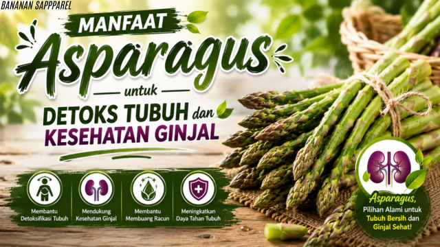 Manfaat Asparagus untuk Detoks Tubuh dan Kesehatan Ginjal