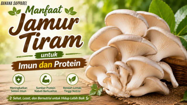 Manfaat Jamur Tiram untuk Imun dan Protein