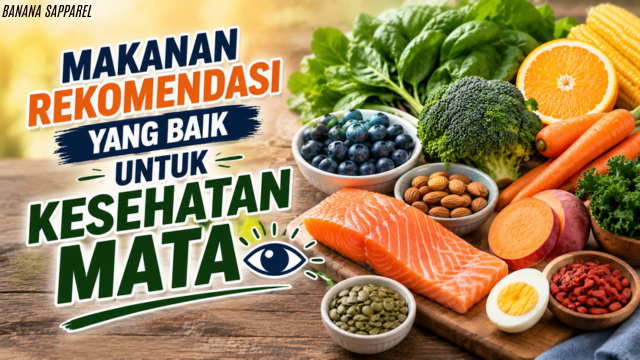 Makanan Rekomendasi yang Baik untuk Kesehatan Mata