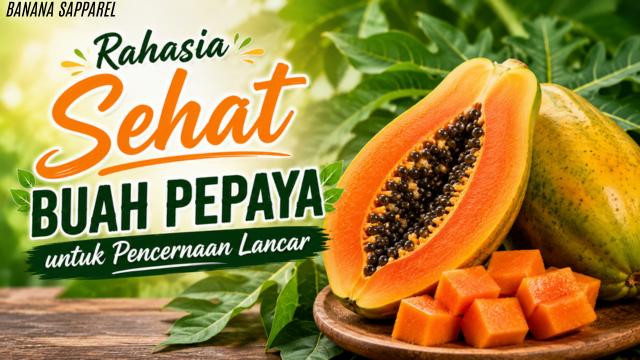 Rahasia Sehat Buah Pepaya untuk Pencernaan Lancar