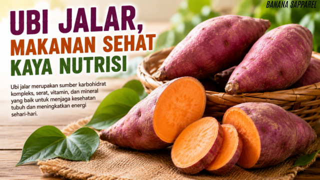 Ubi Jalar, Makanan Sehat Kaya Nutrisi