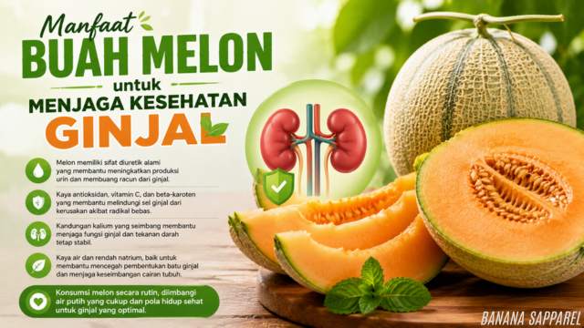 Manfaat Buah Melon untuk Menjaga Kesehatan Ginjal