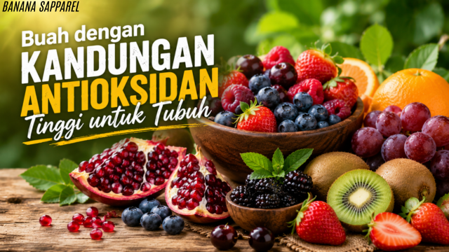 Buah dengan Kandungan Antioksidan Tinggi untuk Tubuh
