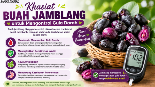 Khasiat Buah Jamblang untuk Mengontrol Gula Darah