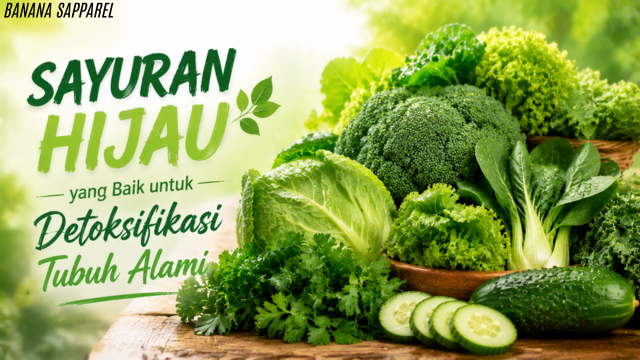 Sayuran Hijau yang Baik untuk Detoksifikasi Tubuh Alami