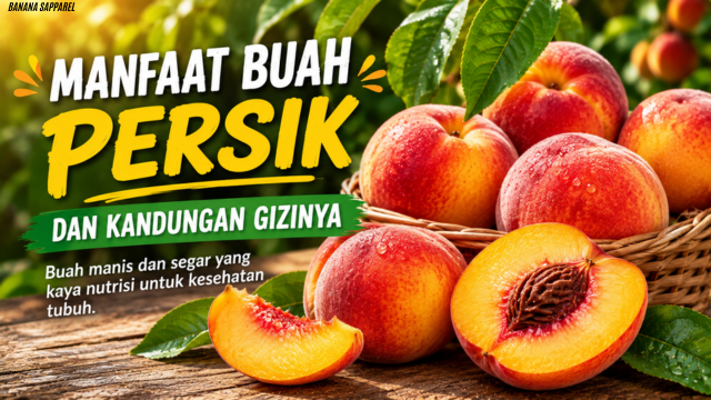 Manfaat Buah Persik dan Kandungan Gizinya