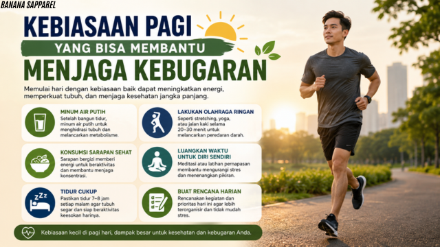 Kebiasaan Pagi yang Bisa Membantu Menjaga Kebugaran