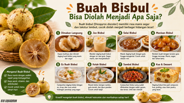 Buah Bisbul Bisa Diolah Menjadi Apa Saja?