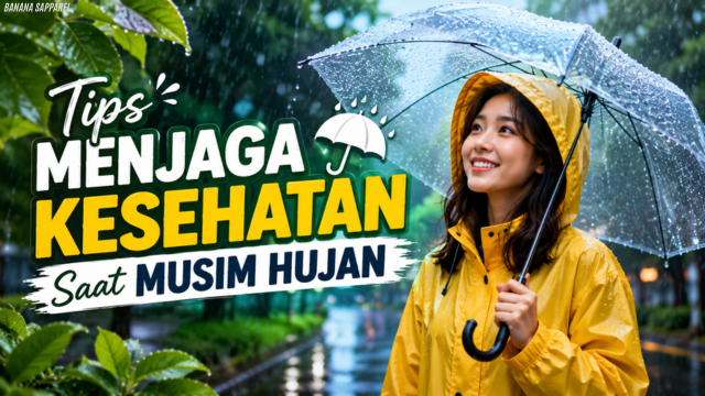 Tips Menjaga Kesehatan Saat Musim Hujan