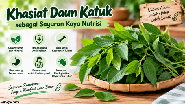 Khasiat Daun Katuk sebagai Sayuran Kaya Nutrisi