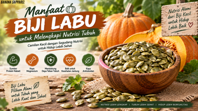 Manfaat Biji Labu untuk Melengkapi Nutrisi Tubuh