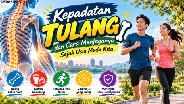 Kepadatan Tulang dan Cara Menjaganya Sejak Usia Muda Kita