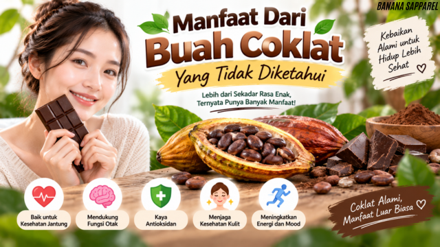 Manfaat Dari Buah Coklat Yang Tidak Diketahui