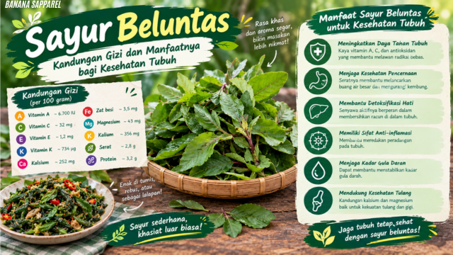 Sayur Beluntas: Kandungan Gizi dan Manfaatnya bagi Kesehatan Tubuh